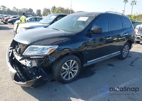 2013 Nissan Pathfinder Sl from USA, damaged, VIN 5N1AR2MN1DC625938